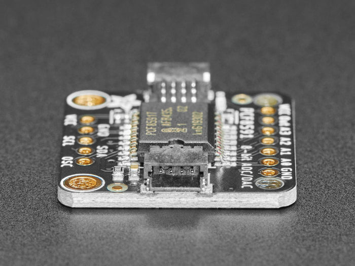 Adafruit PCF8591 Quad 8-bit ADC + 8-bit DAC - STEMMA QT / Qwiic by Adafruit - The Pi Hut