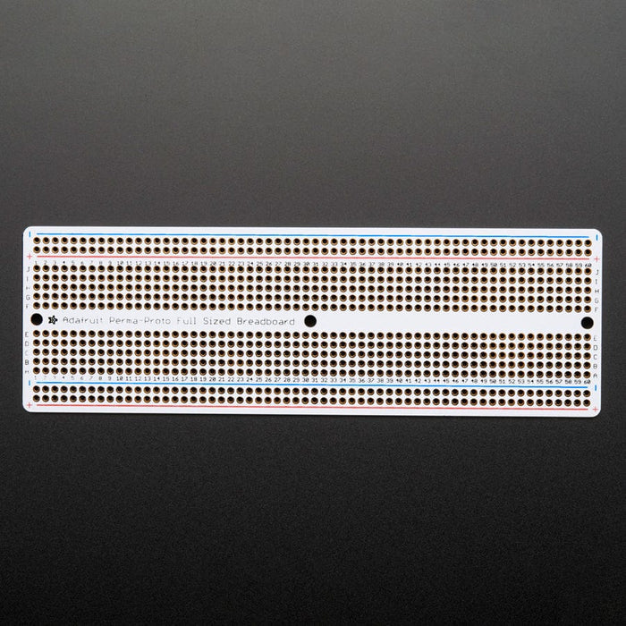 Adafruit Perma-Proto Full-sized Breadboard PCB - Single by Adafruit - The Pi Hut