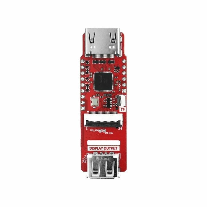 Add-on Display Out for PoE-P4 (LT8912B)