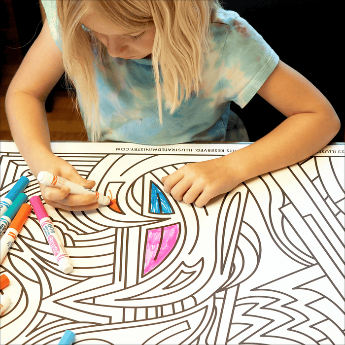 Advent Coloring Posters