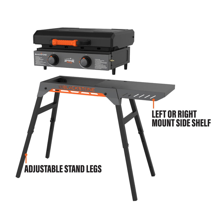 Adventure Ready 22” Griddle with Hood and Stand - 22" Griddle | Blackstone Products