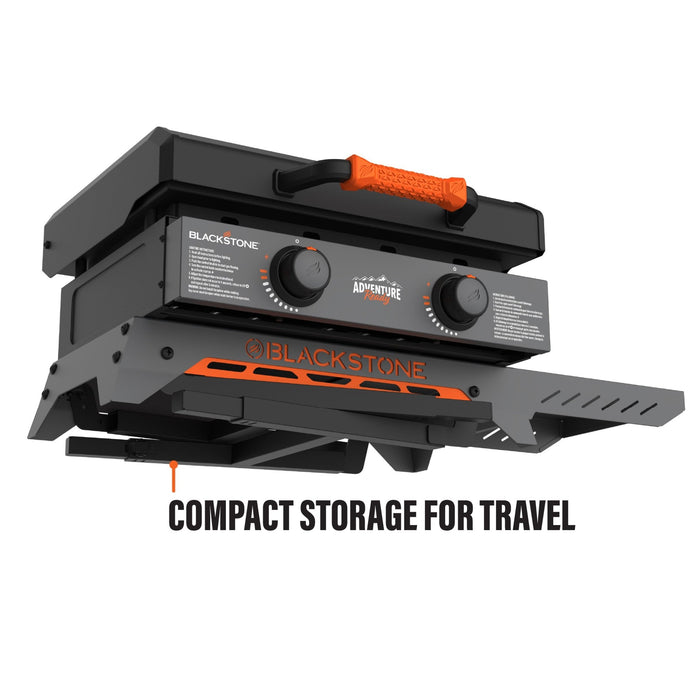 Adventure Ready 22” Griddle with Hood and Stand - 22" Griddle | Blackstone Products