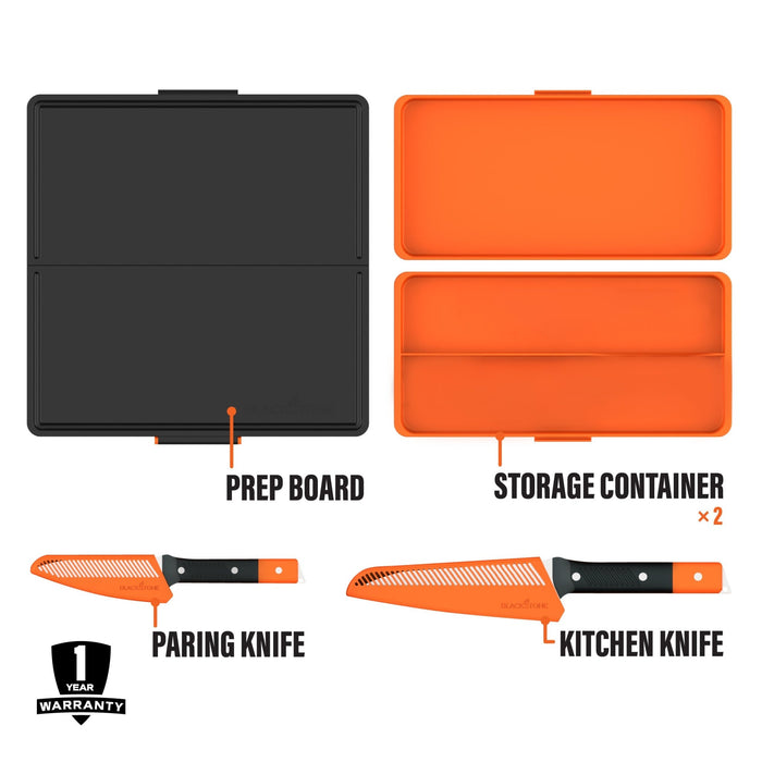 Adventure Ready Camp Knives and Prep Board - Must - Have Griddle Accessories | Blackstone Products