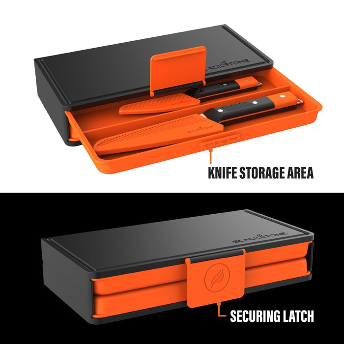 Adventure Ready Camp Knives and Prep Board - Must - Have Griddle Accessories | Blackstone Products