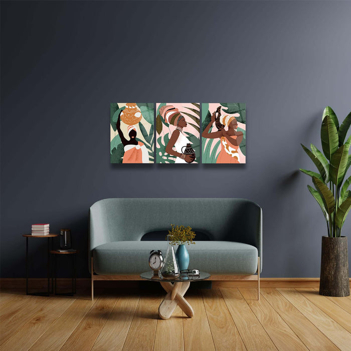 African Woman Wall Decor - Artwork available at Dekadron for $299.90