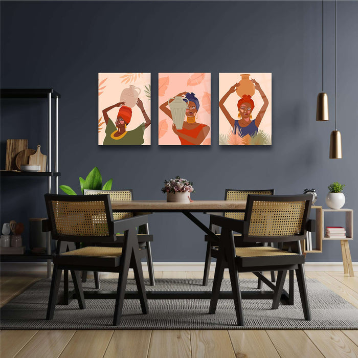 African Woman Wall Decor - Artwork available at Dekadron for $449.90