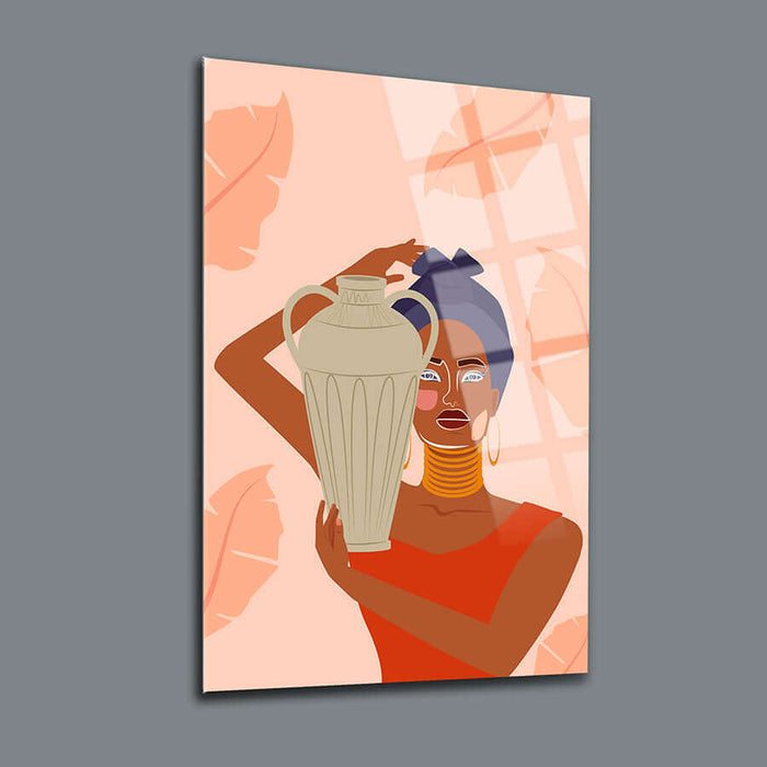 African Woman Wall Decor - Artwork available at Dekadron for $299.90