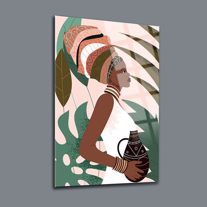African Woman Wall Decor - Artwork available at Dekadron for $299.90