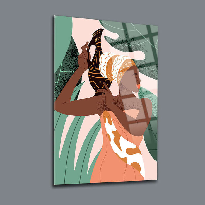 African Woman Wall Decor - Artwork available at Dekadron for $299.90