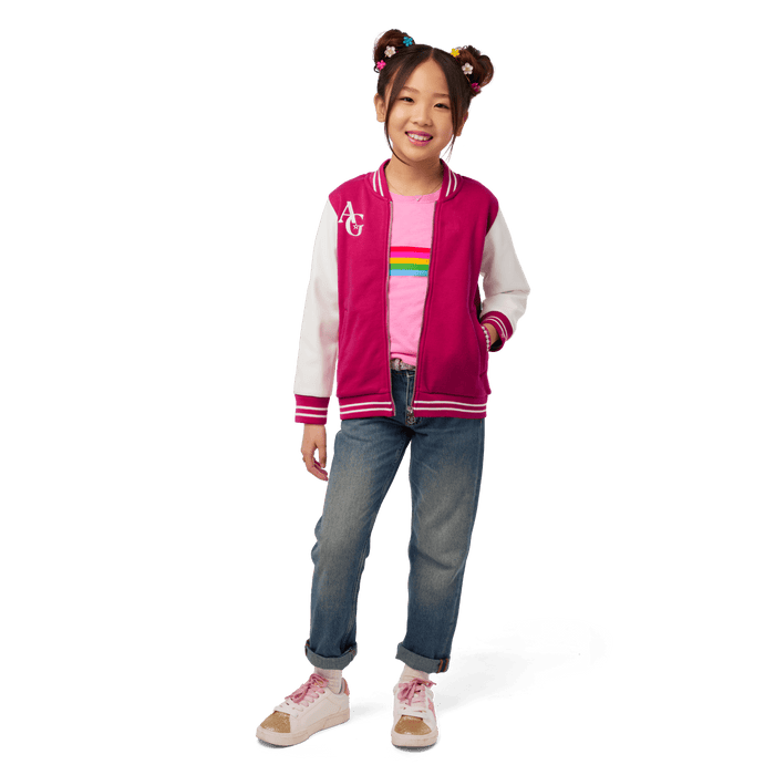 AG™ Star Squad Varsity Jacket for Girls