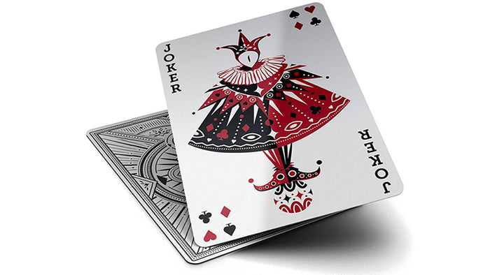 Agenda Playing Cards White Edition Playing Cards by Expert Playing Card Co.