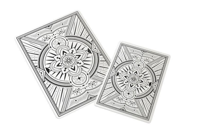 Agenda Playing Cards White Edition Playing Cards by Expert Playing Card Co.