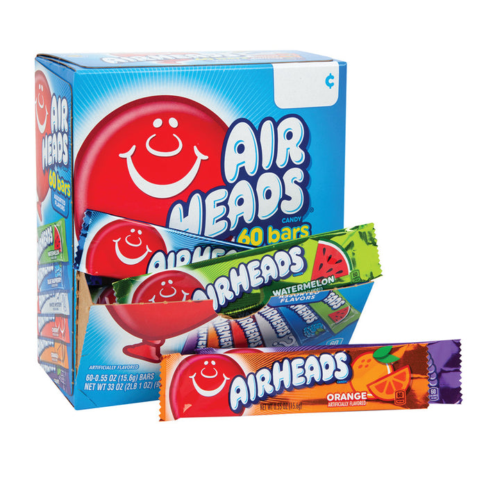 Airheads Assorted Candy Gravity Display - 1 Count