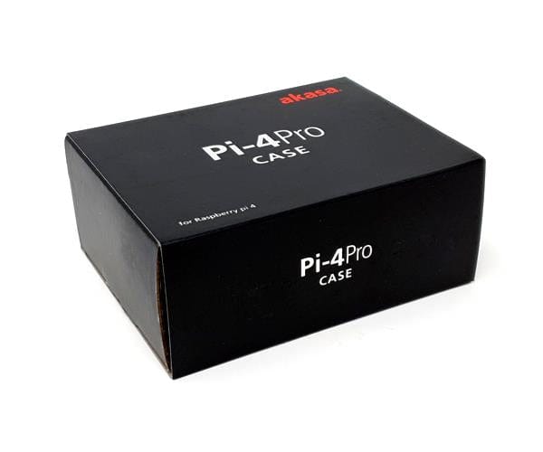 Akasa Pi-4 Pro Fanless Raspberry Pi 4 Case [discontinued] by Akasa - The Pi Hut