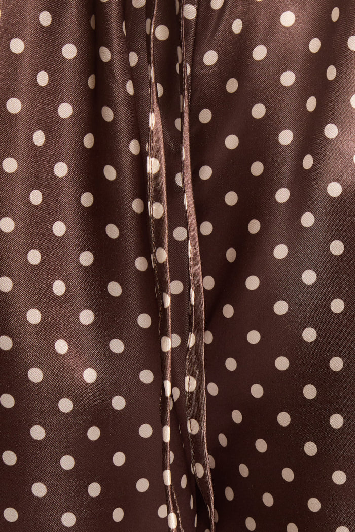 Petal and Pup USA BOTTOMS Alima Pants - Brown Polka Dot