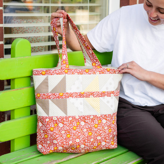 All In A Row Tote Fabric Kit