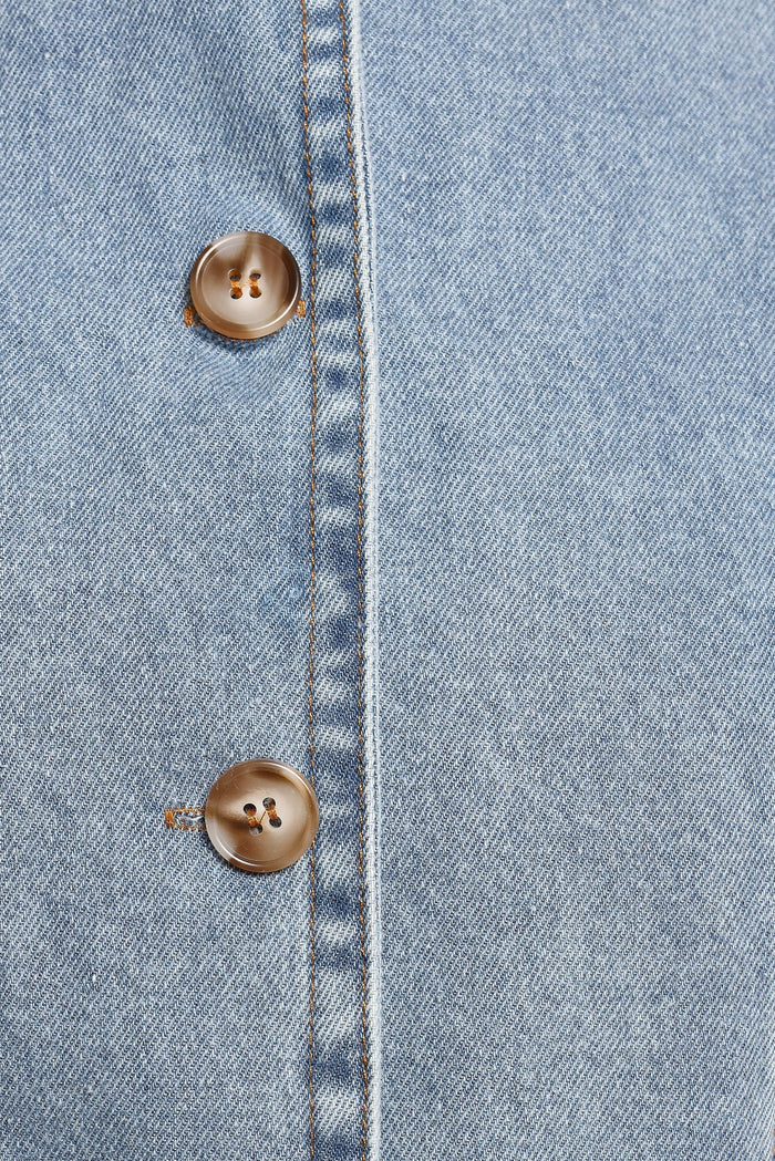 Petal and Pup USA SETS Almana Denim Short Set - Medium Blue