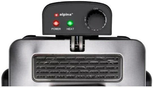 Alpina Deep Fryer 5L – Double Fryer with Adjustable Thermostat | 23163
