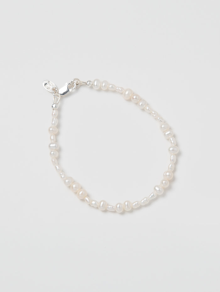 Wolf Circus Mixed Pearl Simple Bracelet Sterling Silver Lobster Clasp Amilee Bracelet-Bracelets-wolfcircus.com