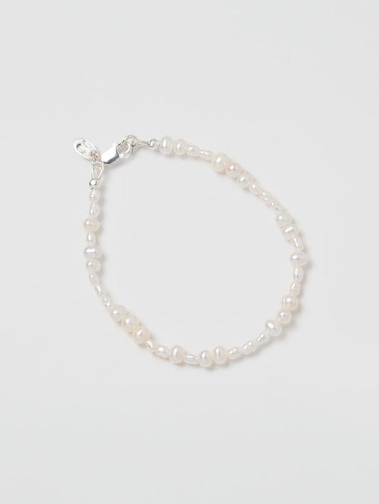 Wolf Circus Mixed Pearl Simple Bracelet Sterling Silver Lobster Clasp Amilee Bracelet-Bracelets-wolfcircus.com
