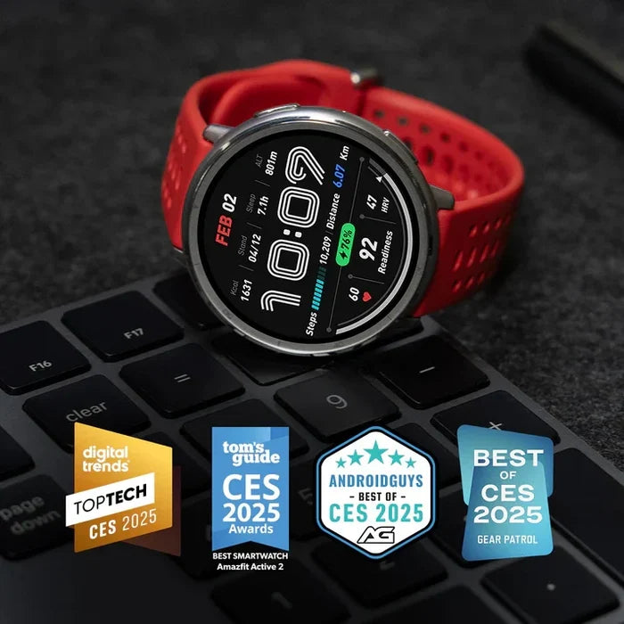 Amazfit Active 2 Smartwatch - AMOLED Fitness & Lifestyle Watch