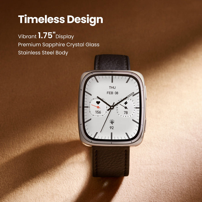 Amazfit Active 2 Square Smartwatch - AMOLED Fitness & Lifestyle Watch