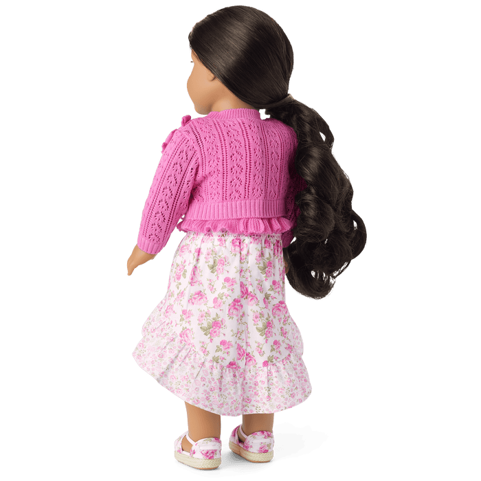 American Girl® x LoveShackFancy Garden Party Cardigan for 18-inch Dolls