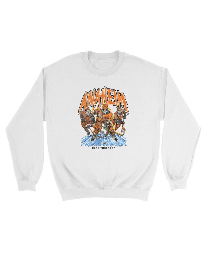 ANAHEIM HOCKEY KIDS CREWNECK SWEATSHIRT – Kids clothes – Dead Threads Apparel