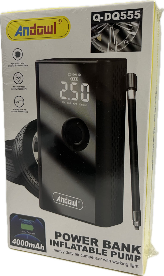 Andowl Powerbank Inflatable Pump 4000mAh QDQ555
