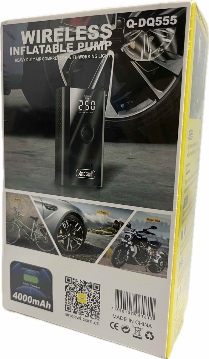 Andowl Powerbank Inflatable Pump 4000mAh QDQ555