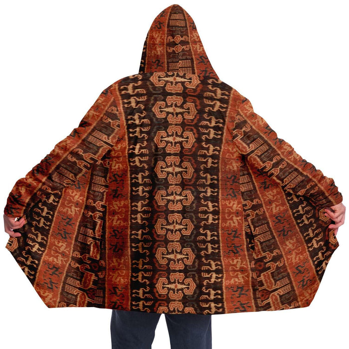 Antique Balinese Batik Unisex Dream Cloak Sacred Surreal