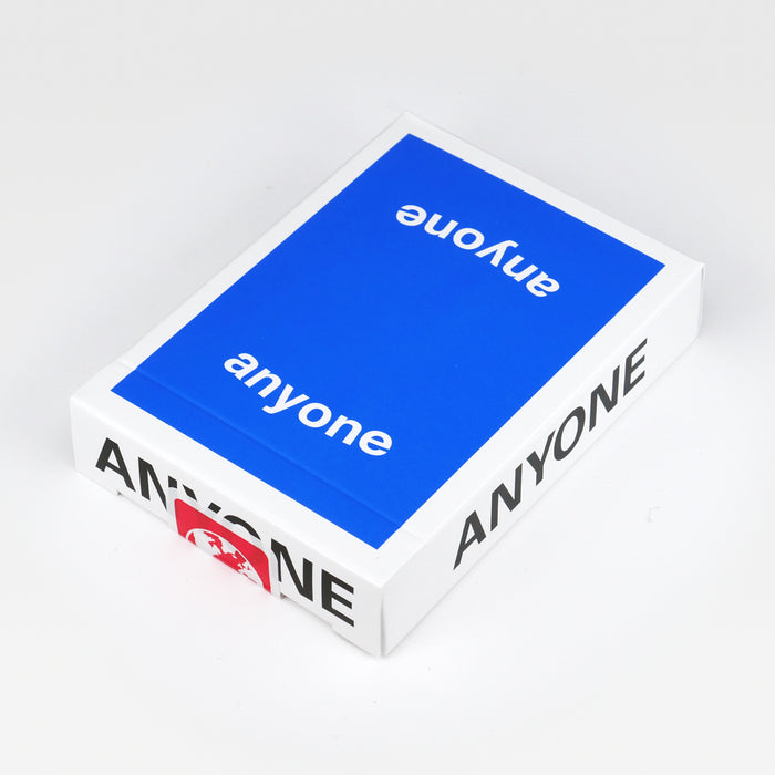 Anyone Worldwide Blue OG Logo Playing Cards by Anyone Worldwide