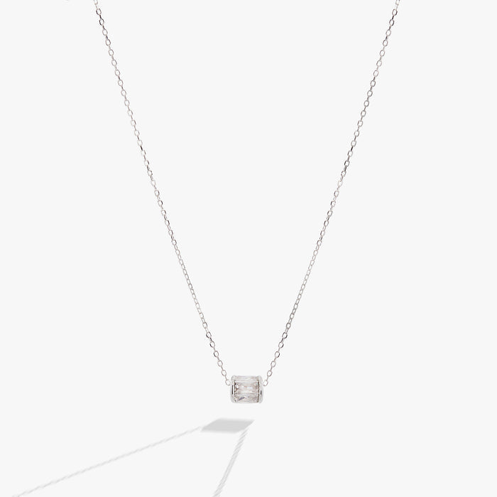 April Birthstone Precious Pendant Necklace
