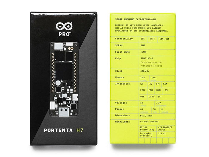 Arduino Portenta H7 [Discontinued] by Arduino - The Pi Hut