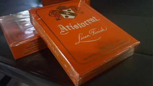 Aristocrat: Orange Edition Playing Cards by US Playing Card Co.