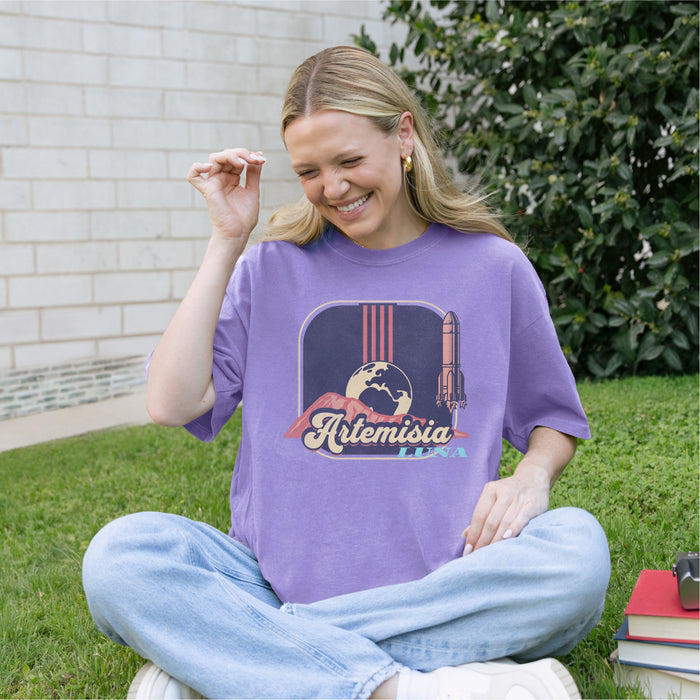 Artemisia Capital City of Luna Tee Shirt - The Bean Workshop - box tee, marissa meyer, the lunar chronicles