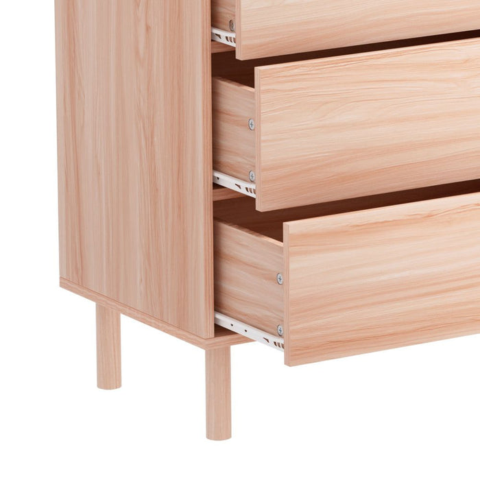 Artiss 6 Chest of Drawers Cabinet Dresser Table Tallboy Storage Bedroom Pine -Home Living Store - -