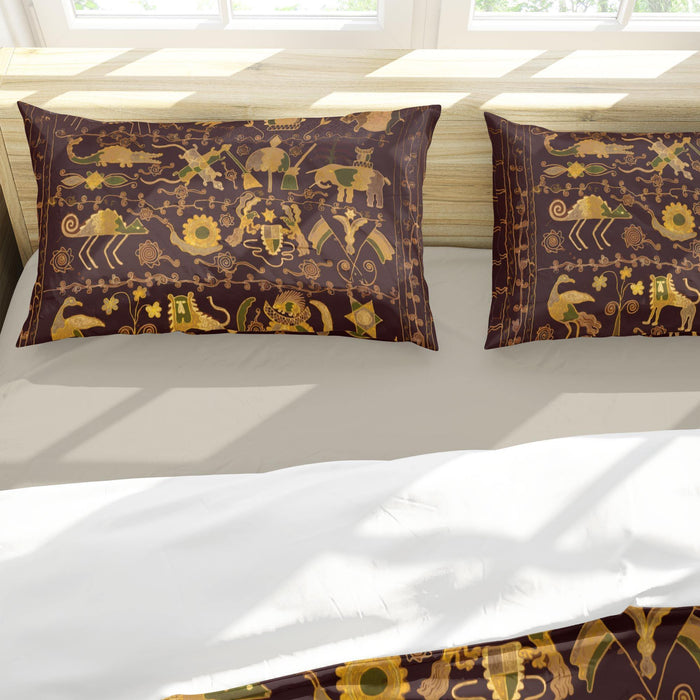 Asante Tribe African Tribal Bedding Set