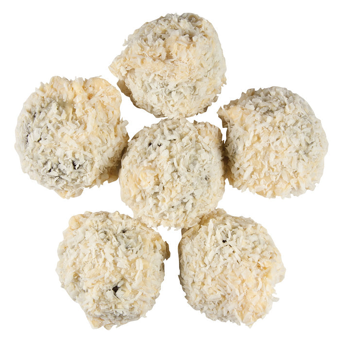 Asher's Coconut Snowballs Chocolate Coconut Candy Balls - 5 LB