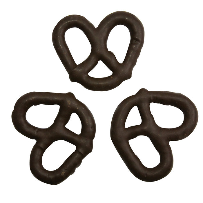 Asher's Dark Chocolate Covered Pretzels Candy - 7 LB