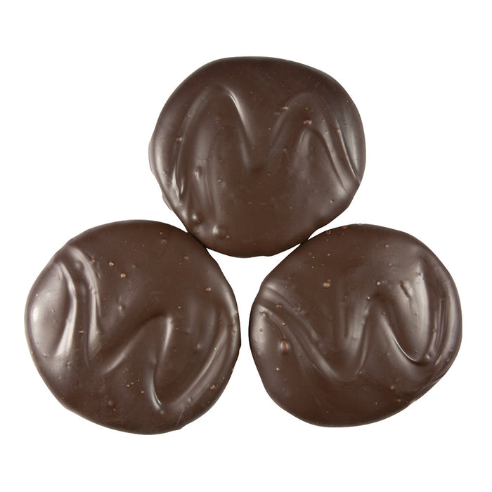 Asher's Dark Chocolate Mint Patty Candy - 36 Count