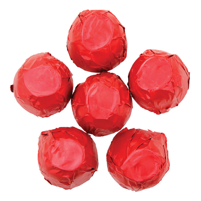 Asher's Milk Chocolate Cherry Cordials Red Foil Candy - 6 LB