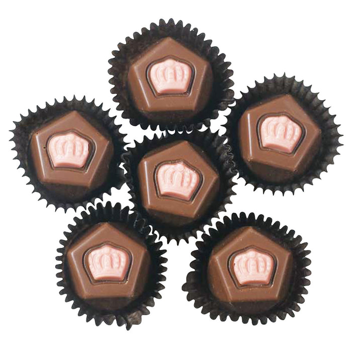 Asher's Milk Chocolate Raspberry Truffles Candy - 6 LB