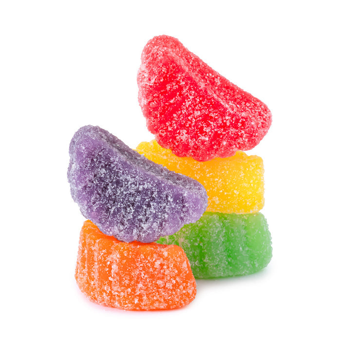 Assorted Fruit Slices Gummy Candy - 15 LB