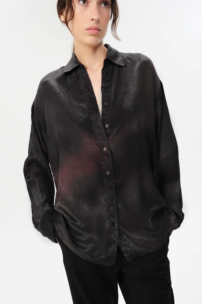 Atacalco Austin Shirt in Charcoal