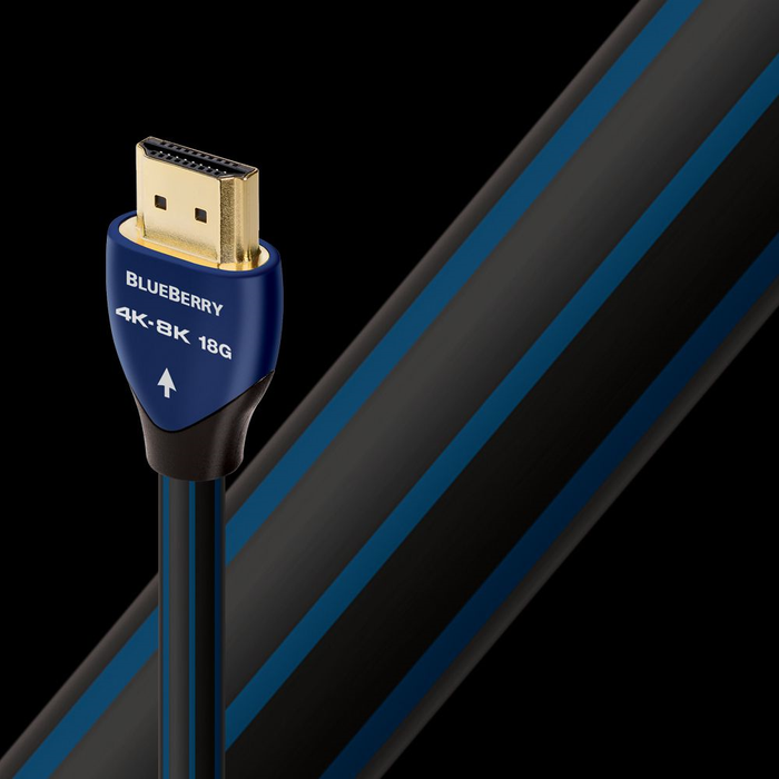 AudioQuest BlueBerry 1.5M HDMI cable 4K 8K 18Gbps 150 Centimetres