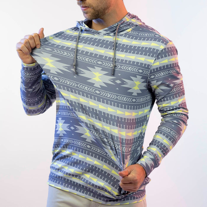 RSVLTS RSVLTS Performance Hoodie Aztec Gray  – Performance Hoodie