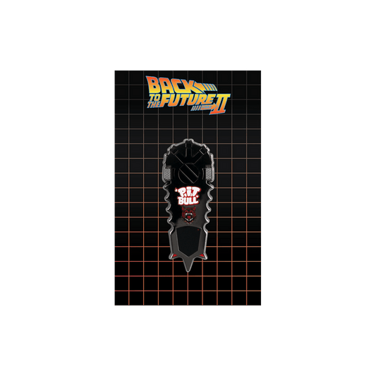 Back to the Future — Pit Bull Hoverboard Enamel Pin