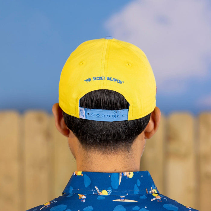 RSVLTS Backyard Sports Hat Backyard Sports "The Secret Weapon" – 5-Panel Curved Brim Hat Backyard Sports "The Secret Weapon" – 5-Panel Curved Brim Hat