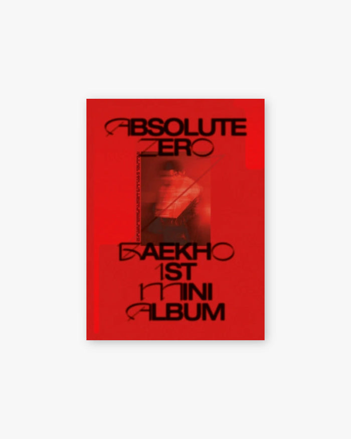 BAEKHO - ABSOLUTE ZERO (1ST Mini Album) (2 VERSIONS)
